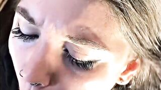 18 Year Old French Gothgirl at the church ! - Aheago Creampie