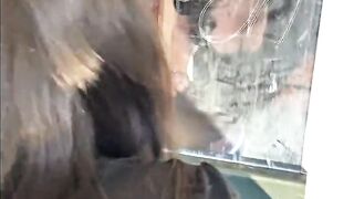 18 Year Old French Gothgirl at the church ! - Aheago Creampie