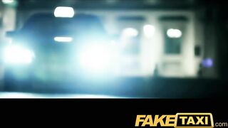 FakeTaxi Huge big tits on sexy young escort