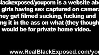 Black Ghetto Girl Fucked Hard by a Big Black Cock