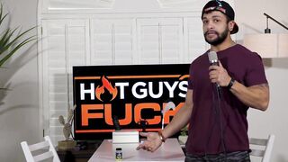 Sexy Teen Angelica Welcomes New Stud Luke To HotGuysFuck!