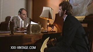 Unfaithful wife Helena Mirelli in a vintage threesome