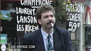 Unfaithful wife Helena Mirelli in a vintage threesome