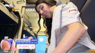 I'll be fired! - Conductor fucks with passenger during work shift