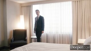 Deeper. Husband on the Phone with his Wife While Cheating with Nia Nacci