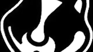 Chubby Mistress bends Him over to grab His balls and gives a rough Handjob
