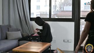 We caught the thief and taught him a lesson, HAHA! - English Subtitled - Ft. Booty White & Albx09