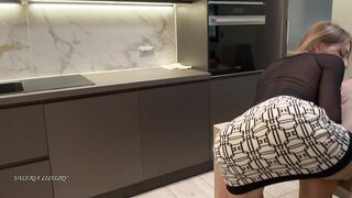 Real Amateur Couple. Passionate Sex Tape with Valeria Luxury