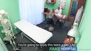 FakeHospital Tight pussy makes doctor cum twice