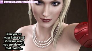 Hentai JOI - Be wealthy Woman's personal BITCH! (femdom)