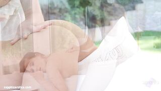 Anal wakeup by Sapphic Erotica - lesbian love porn with