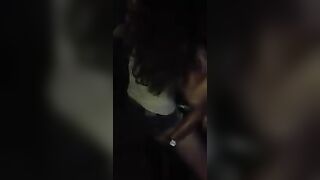 Girls Make Out At Club Party