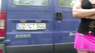 Two German Lesbian Teens Lick Outside and Caught by Police