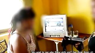 Horny African lesbian devours wet pussy