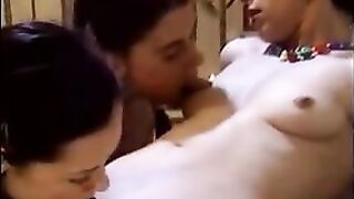 Fisting Teen Lesbian Threesome 1