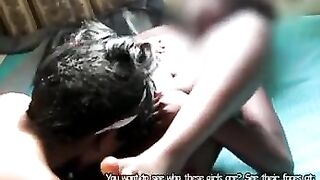 Chocolate honey eats blackberry pussy