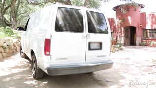 Lesbian Courier Girl