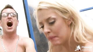 FullPornNetwork - Blonde college student gets taught an unforgettable lesson today