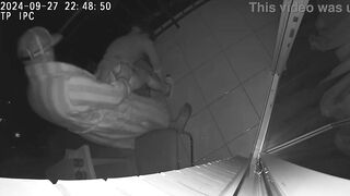 Real scam! Wife and friend fucking on hotel balcony. Taboo sex