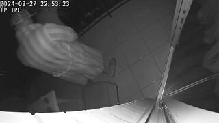 Real scam! Wife and friend fucking on hotel balcony. Taboo sex