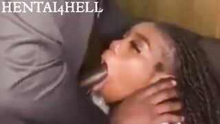 THROAT FUCKING EBONY TEENAGER