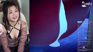MERU THE SUCCUBUS 1 TO 5 LIVE REACTION WITH FANS LIVESTREAM HIGHLIGHTS - ExotiqFox Solo Gooner Girl Masturbation