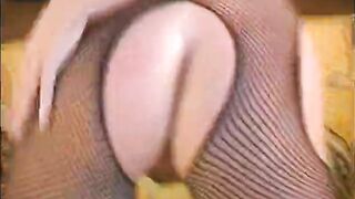 Big Busty Pornstar Peach in sexy Nylon