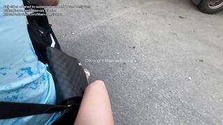 VLOG CORSE - I get my tight little pussy filled in the ferry cabin