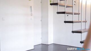 Dirty Flix - Perky teen tries sex dating for cash