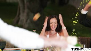 TUSHY Bride Eve Has First-Anal Experience At Hotel Vixen