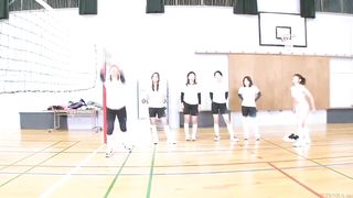 Subtitled Japanese ENF CFNF volleyball hazing in HD