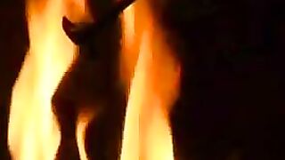 Slave caught by mistress in the bed