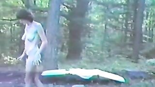 amateur outdoor lesbians with spiky dildo