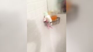 Girl Films Her Friend in the shower