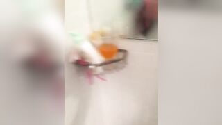 Girl Films Her Friend in the shower