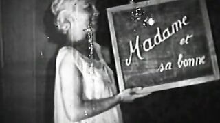 Lesbian Chicks Fucking with Banana (1940s Vintage)