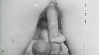 Horny Lesbian Loves Her Big Dildo (1920s Vintage)