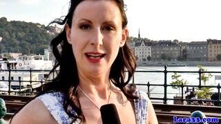 British milf rims and anal fingers eurobabe