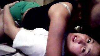 Two amateur teen lesbians