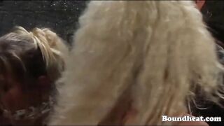 Lesbian slaves in Bondage
