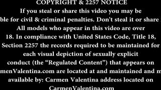 Horny Hotwife Rio Fucks Carmen Valentina