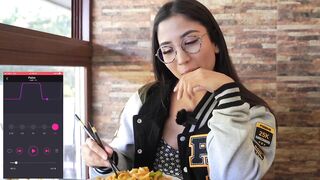 I HAD AN ORGASM IN A PUBLIC RESTAURANT WITH MY LUSH VIBRATOR