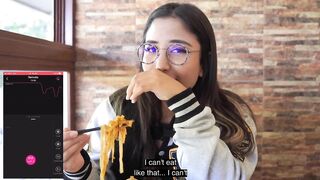 I HAD AN ORGASM IN A PUBLIC RESTAURANT WITH MY LUSH VIBRATOR
