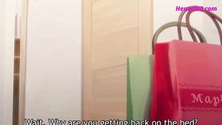 Stepsister Undress In Front Of Stepbrother After Shopping ( Uncensored Hentai )