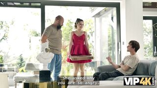 VIP4K. Sexy whore Una Fairy doesn't mind whom to give her hot body. Hot sex with Una Fairy & Neeo