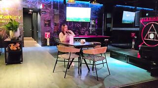 COLOMBIAN TEEN has risky PUBLIC SEX with stranger in a restaurant bathroom! - Abella Olsen