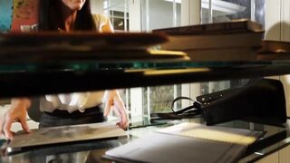 A little Brunette with a Beautiful Sexy Lady. 