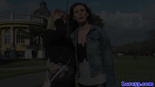 Les brit mature orally sixtynining euro babe