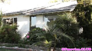 Ebony sappho fingered and gets clit rubbed