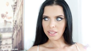 Kyra Queen and Brittany Bardot in lesbian scene by Sapphic